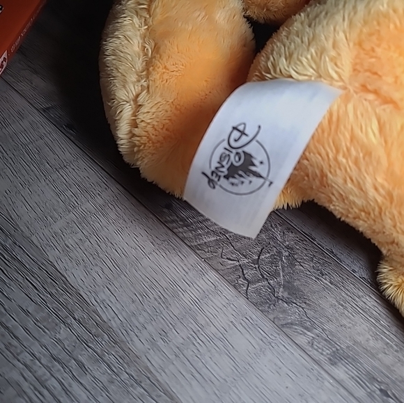 Disney Parks Winnie the Pooh Bear Plush 12" Stuffed Animal Doll Toy Big Feet - Picture 5 of 5